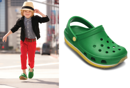 style with crocs